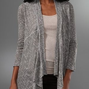 Splendid Grey Loose Knit Cardigan Sweater